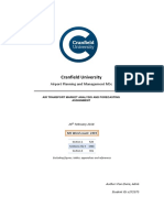 Assignment Air Transport Market Analysis and Forecasting