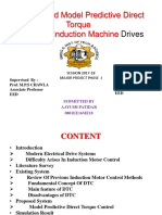 Model Predictive Direct Torque Control Methods For Speed