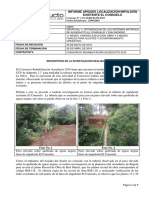 Informe Apiques Localización Linea Impulsion Existente El Consuelo