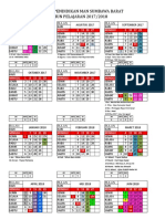 Kalender Pendidikan MAN Sumbawa Barat 2017/2018