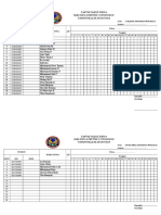 Contoh Absensi Siswa