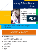 Raker Awal Tahun Pelajaran 2018/2019