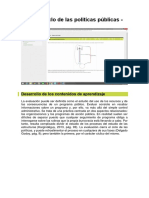 Tema 7 Ciclo de Las Políticas Públicas - Evaluación