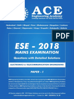 EC Mains-2018 Paper-1 Solutions