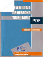 Manual de Derecho Tributario - Jose Luis Zavala Ortiz