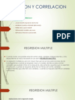 REGRESION Y CORRELACION MULTIPLE