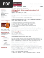 USB Drive as Local Drive