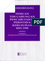 SDK 2 Temuan Tim Gabungan Pencari Fakta Peristiwa Kerusuhan 1998