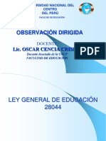 Ley General de Educacion