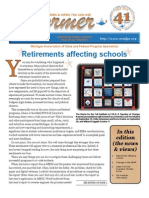 Retirements Affecting Schools: in This Edition (The News & Views)