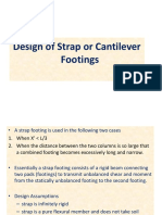 Design of Strap or Cantilever Footings SD PDF