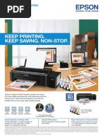 Epson L120 Printer Specifications & Ink Codes | PDF