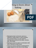 Something To Know About Baking