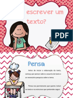 Escrevendo Textos