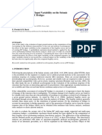 Effects of The Seismic Input Variability On The Seismic Risk Assessment of RC Bridges