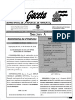 Diario Oficial Honduras decreto finanzas 2014
