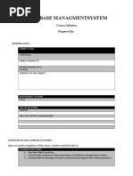 Database Management Systems