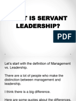 Servant Leadership by Redssomar