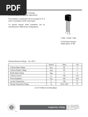 2sc1740 Pdf Transistor Electrical Circuits