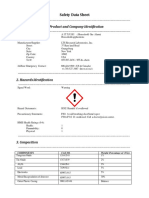 Product and Company Identification: Safety Data Sheet