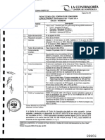 Ficha Técnica de Contrato de Concesión