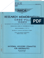 Research Memorandu: National Advisory Committee For Aeronautics