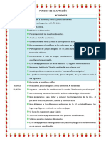 Lista de Cotejo y Evaluacion 2018