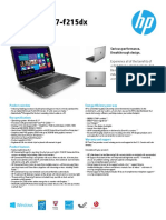HP Pavilion 17-f215dx Notebook