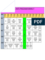 Jadual Waktu Penggunaan ICT - Vle Frog