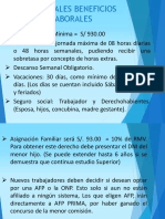 Beneficios Laborales Abril 2018