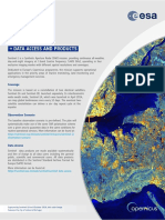 Sentinel-1 Data Access and Products