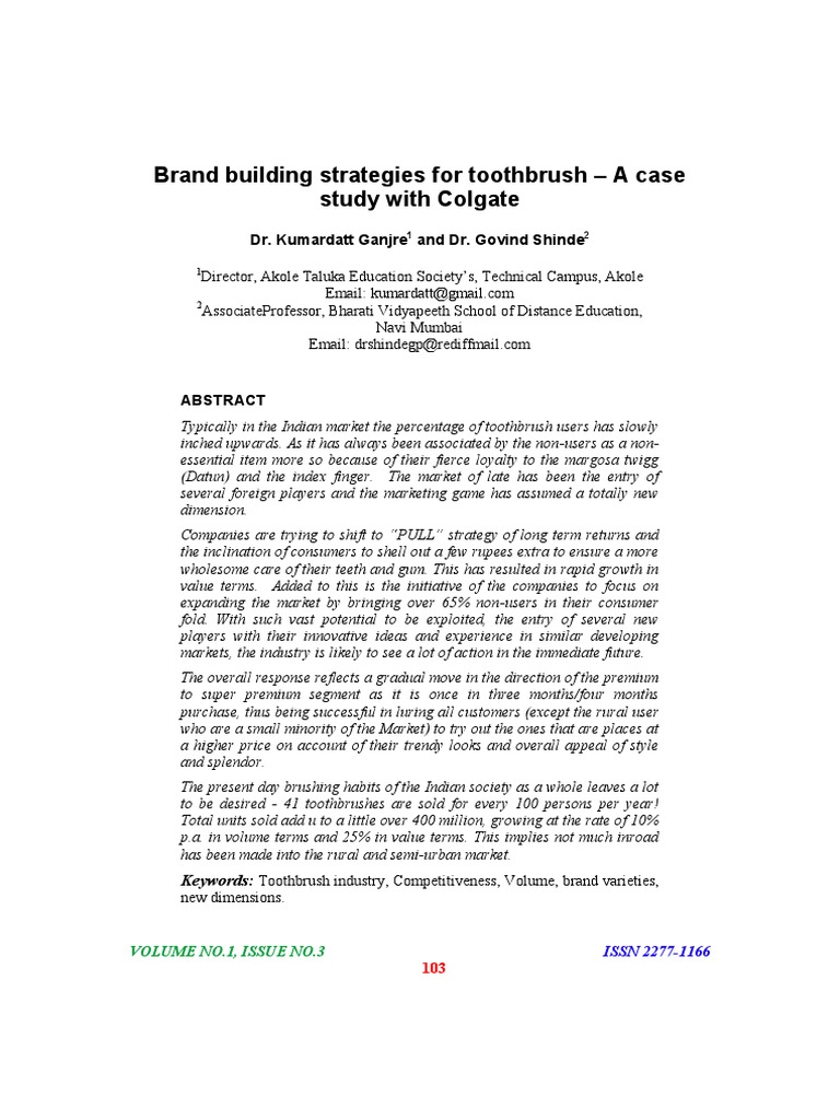 11 PDF PDF Oral Hygiene Brand