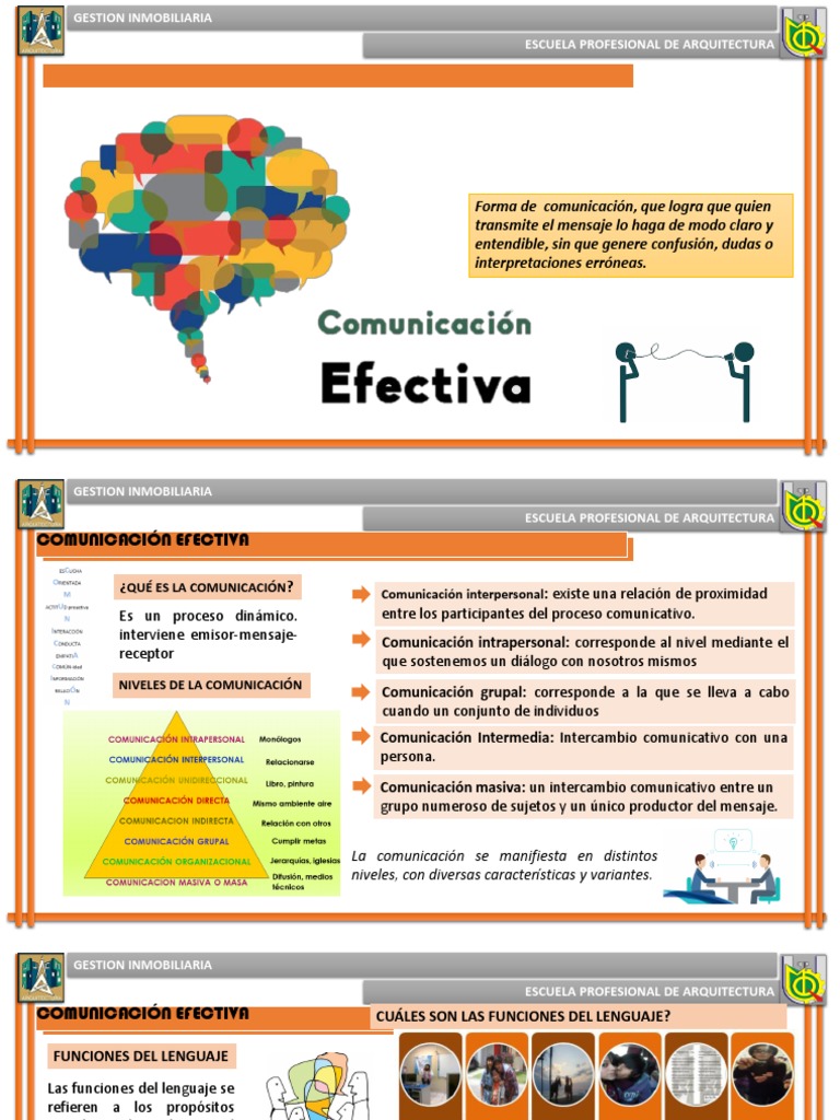 Claves para una Comunicación Efectiva | PDF | Comunicación | Aparición