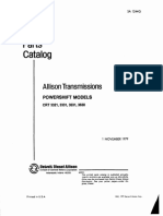 Allison Crt 3321 3331 3531 3630 Parts Catalog