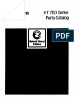 Allison Ht 700 Parts Catalog