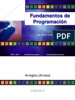 Tema 4.1 TiposEstructurasDatos-Arreglos 2018 3 PDF