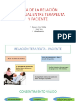 Etica de La Relación Individual Entre Terapeuta y