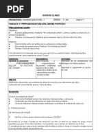 OPV-1° AÑO  APRENDIENDO A HACER LIDERES POSITIVAS 2018