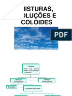 Misturas, Soluções e Colóides