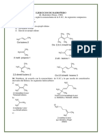 Ejercicios de Madroñero