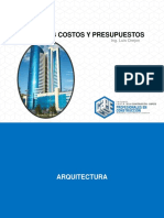 Metrados Arquitectura, Sem 3