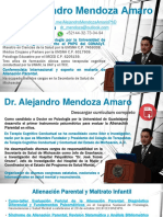Reseña Curricular Alejandro Mendoza-Amaro PHD