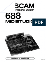 Tascam - 688 - User-manual