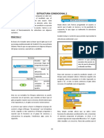 Estructura Condicional 2 Scratch - Practicas 7-8-9