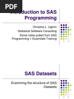 SAS Overview Short