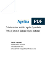 Argentina Cuidados Cancer Pediatrico Marcelo Scopinaro 2017
