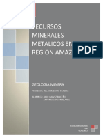111224697 Recursos Minerales de La Region Amazonas