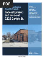 Redevelopment and Reuse of 2222 Oakton St. Request for Qualifications / Request for Proposals