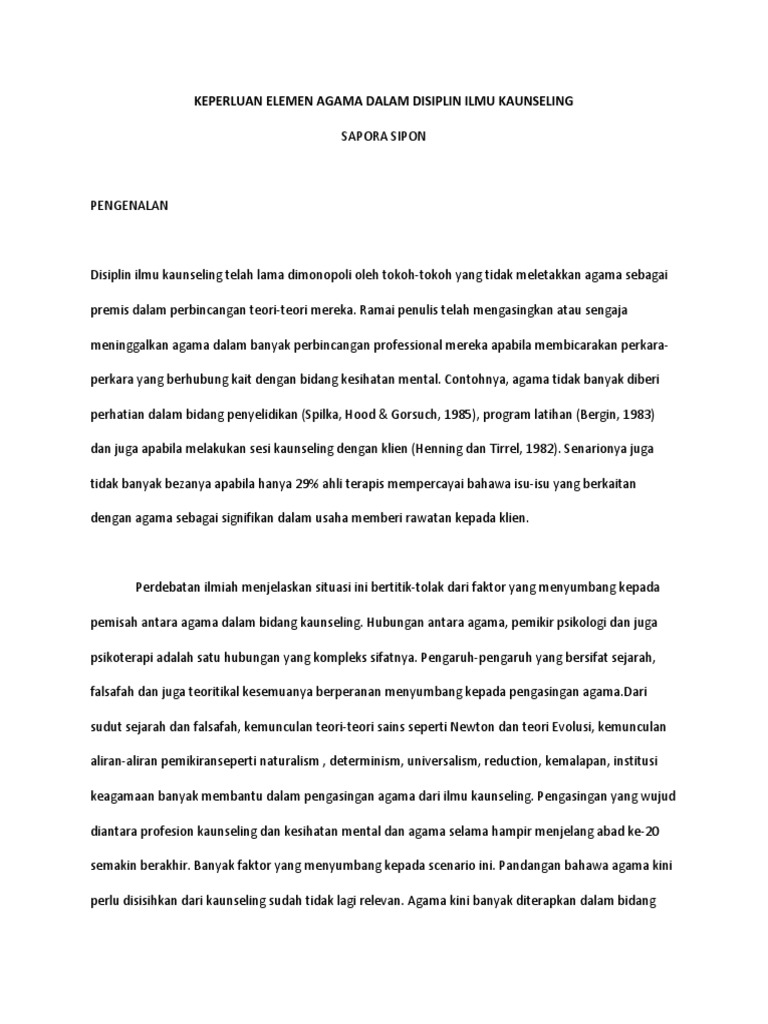 Psikologi Melayu Pdf
