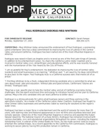 Download Paul Rodriguez Endorses Meg Whitman by Meg Whitman SN38355545 doc pdf